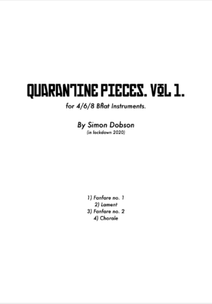 Quarantine Pieces - Vol 1